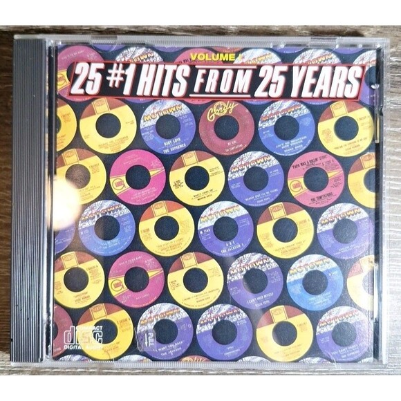 Motown CD's- 25 #1 Hits From 25 Years Vol 1 & 2- 2 CD Set Various Artists- - Picture 3 of 8